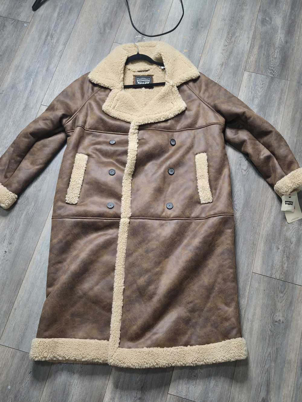 Abrigo De Borrego Levi's Size L